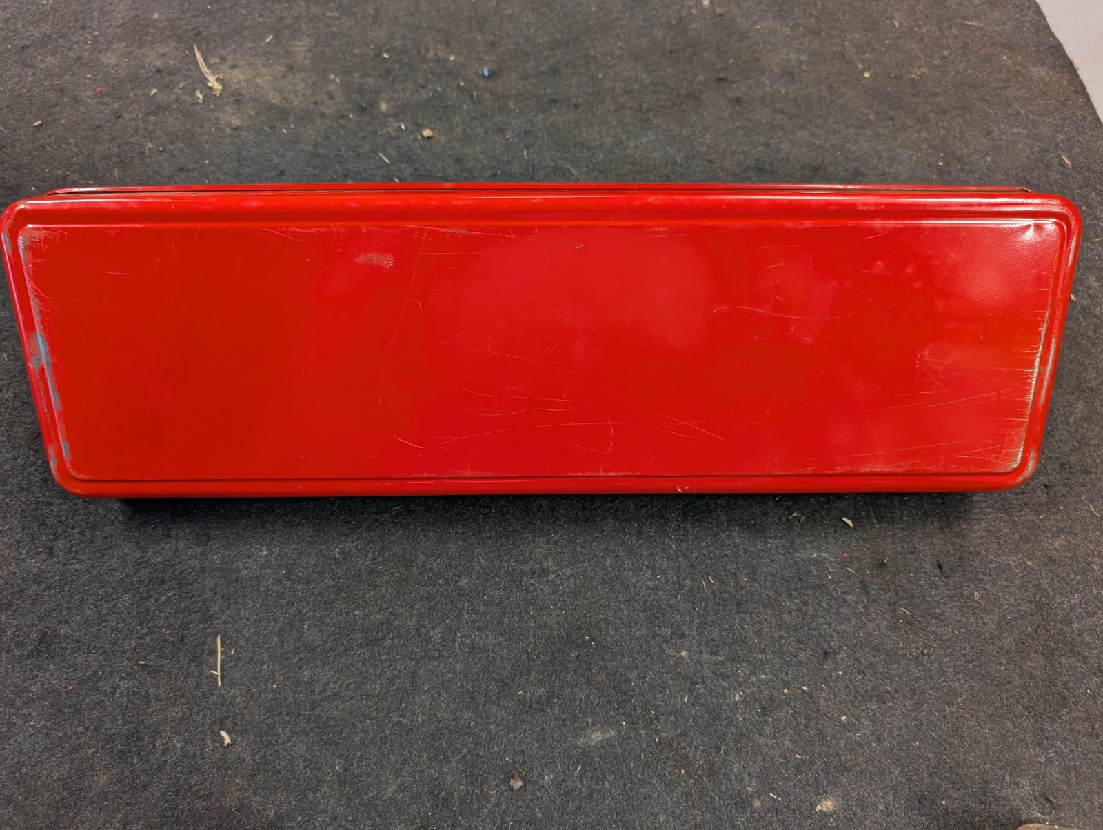 Vintage Fleet Tools Handheld Tool Box Tray Approx 18.5×5.75″