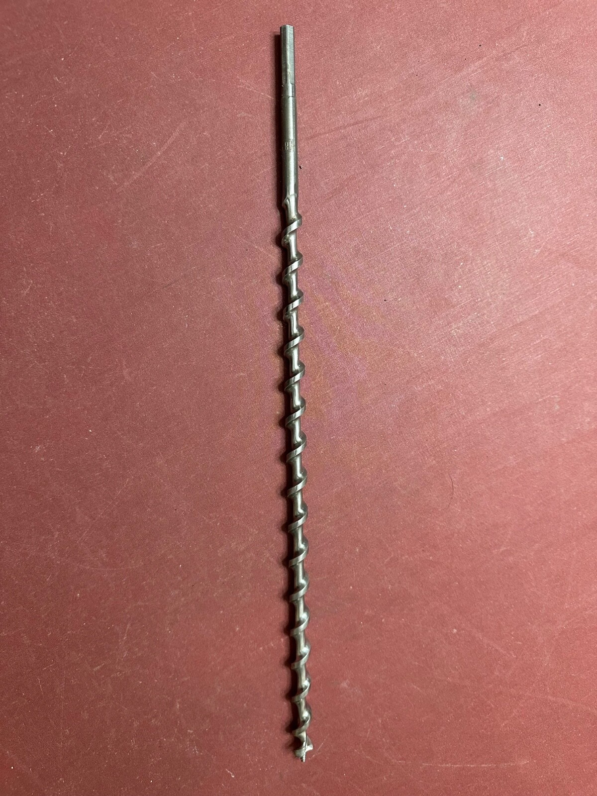 Irwin USA #8, 1/2″ x 16″ Solid Center Auger Bit, Duel Cut Screw Point