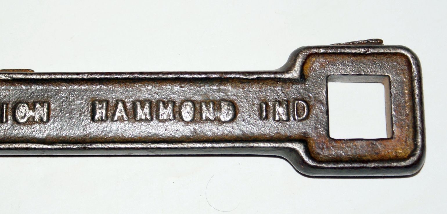 OK CHAMPION S97 Farm Implement Plow Wrench Tool Old Antique Hammond IN