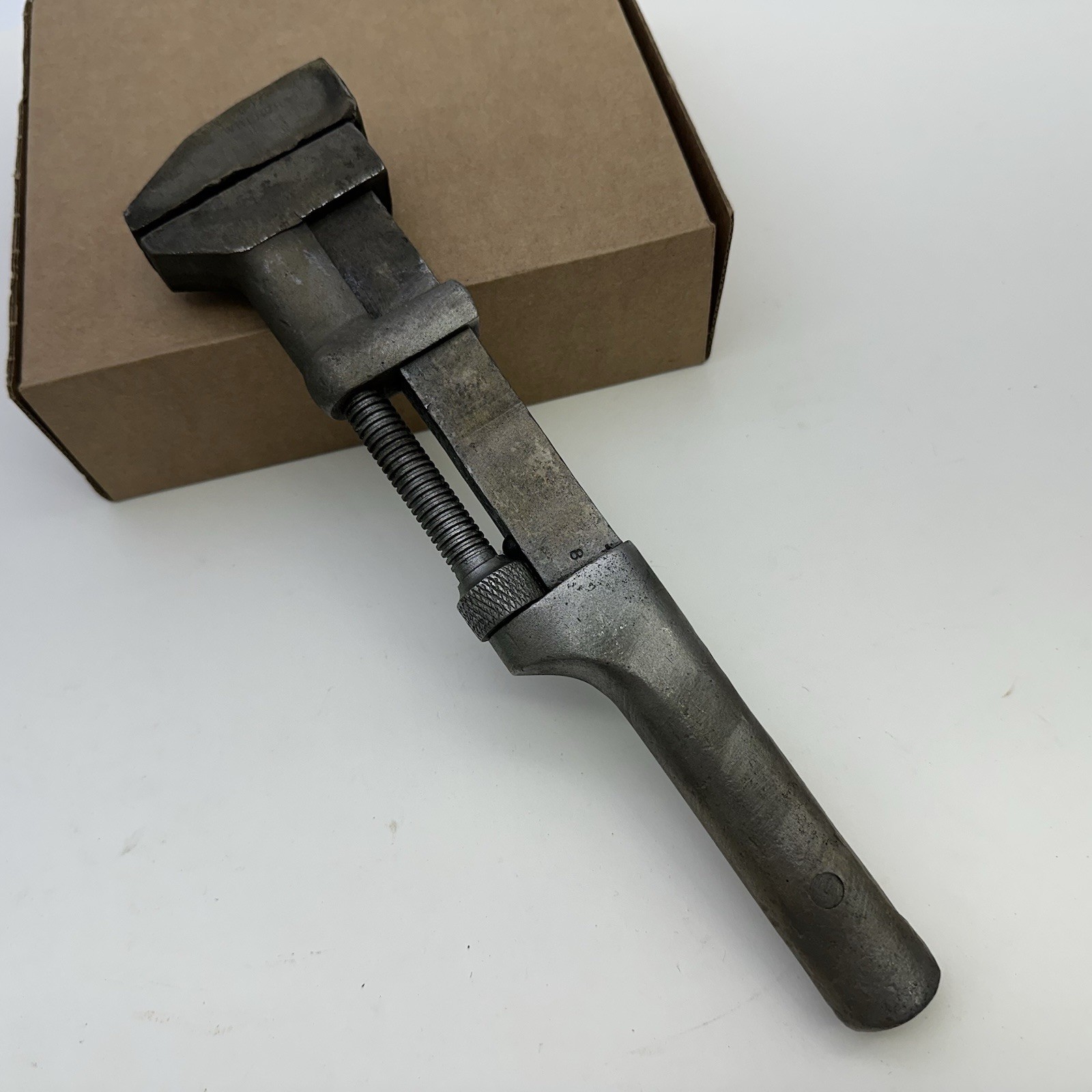 Antique All Steel Vintage COES Wrench Co Monkey Pipe Springfield Mass. USA 12”