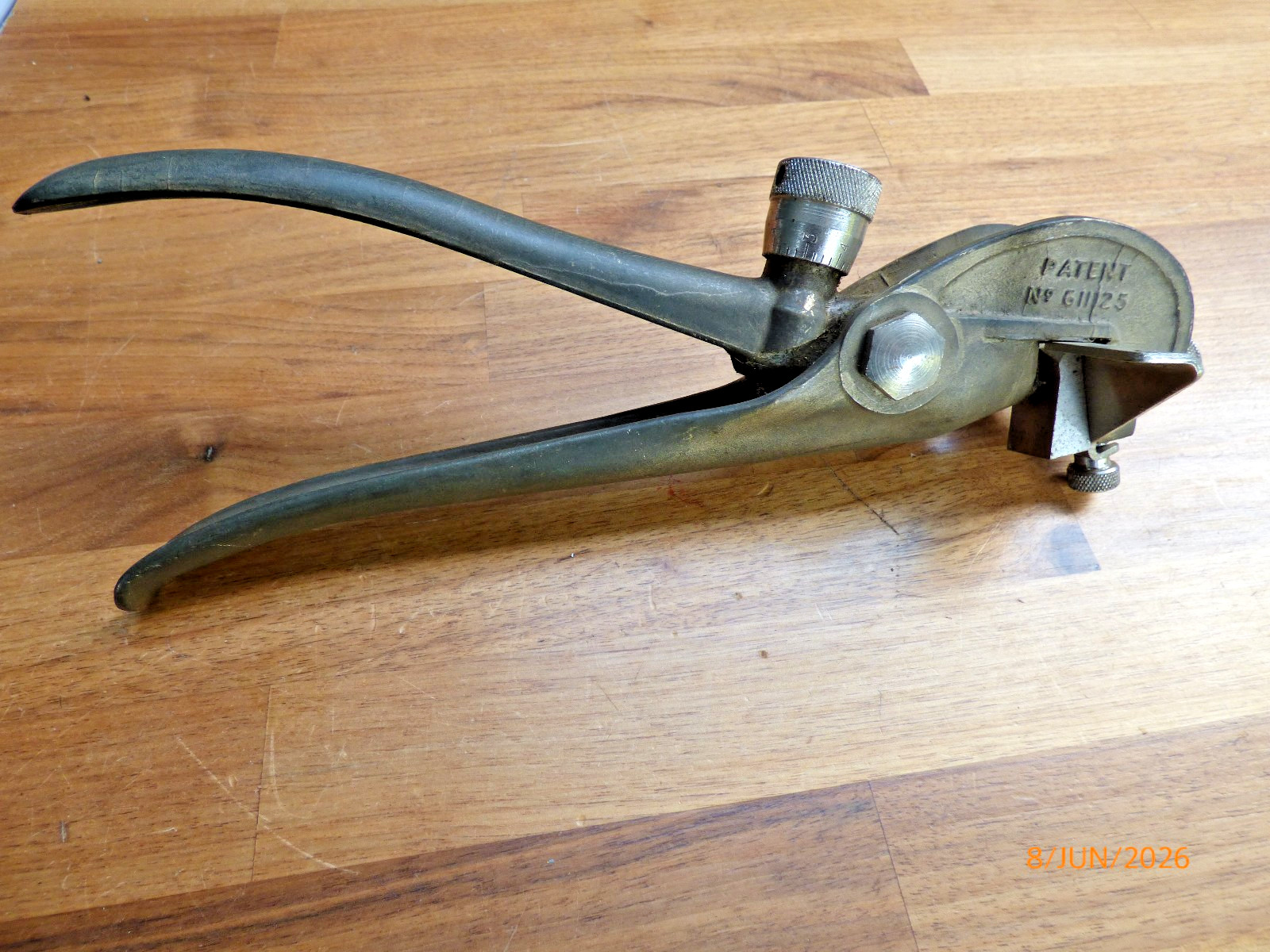 Eclipse No:78 Crosscut Saw Set Vintage Large Bronze,