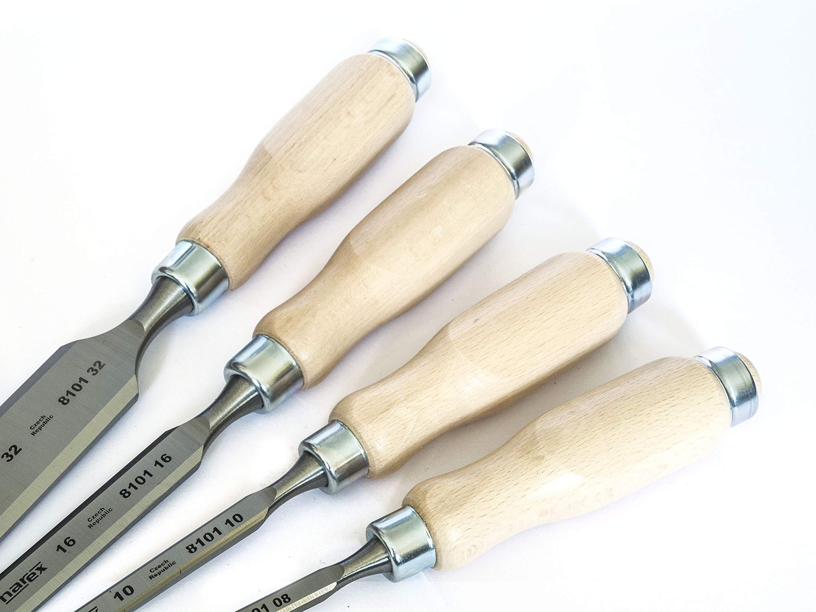 Narex Chisel Set 4 Pieces (8/10/16/32)