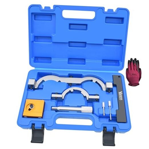 Turbo Engine Timing Tool Kit for Vauxhall Opel Chevy Chevrolet Aveo Blue Case