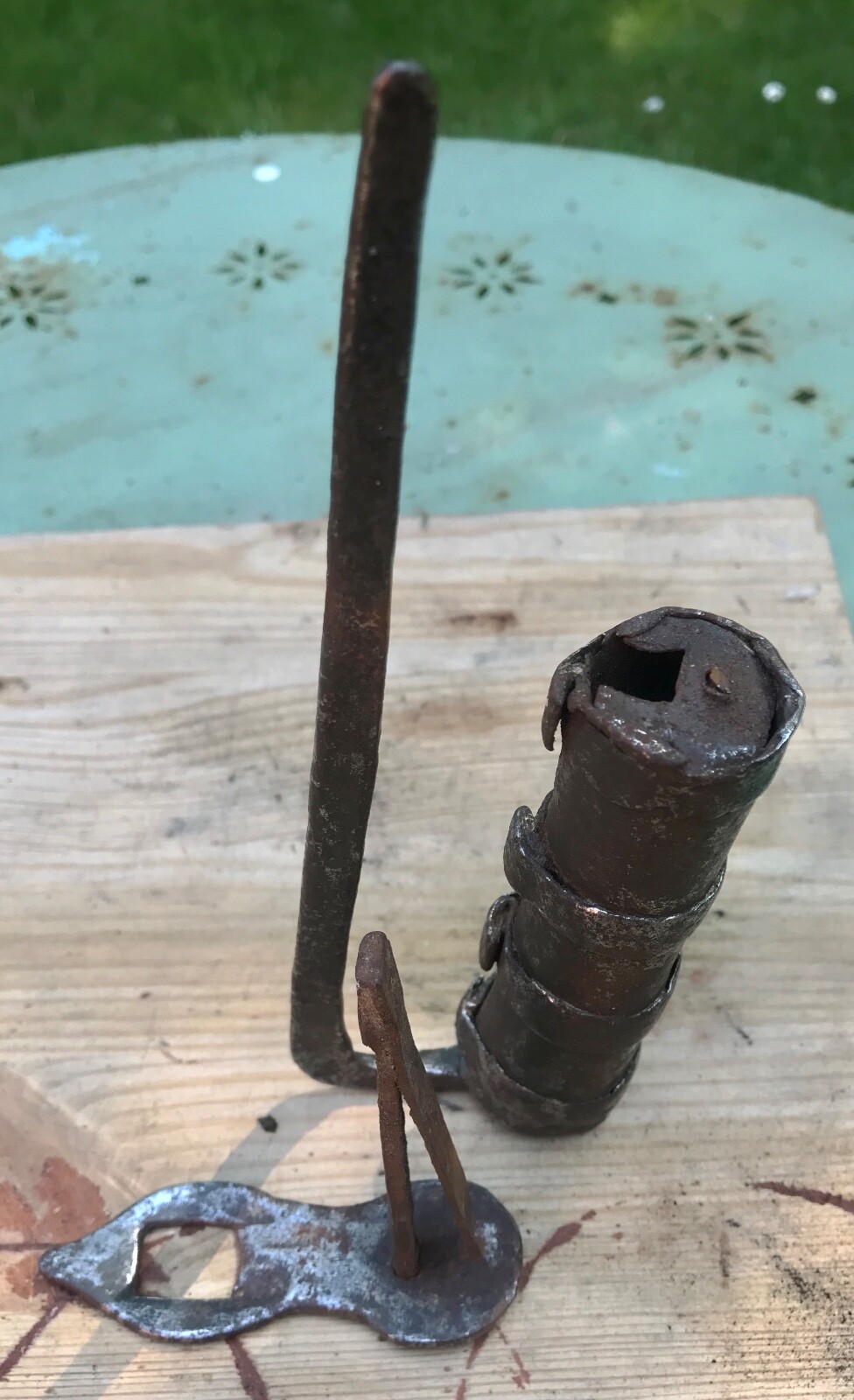 Vintage primitive Indian padlock – 18th/19th century?