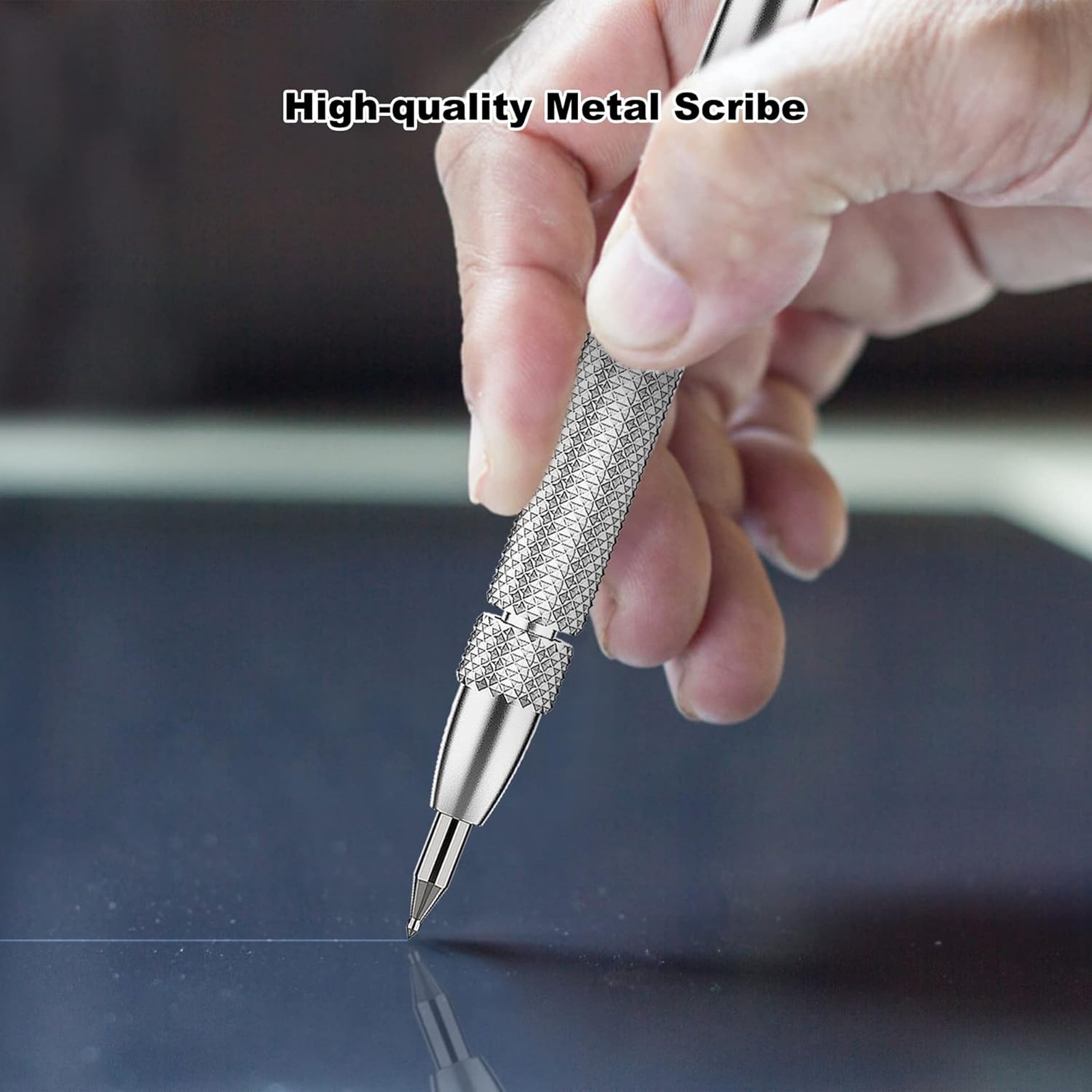 Tungsten Carbide Scriber Tool Set with Magnet, Metal Engraving Pen, 10