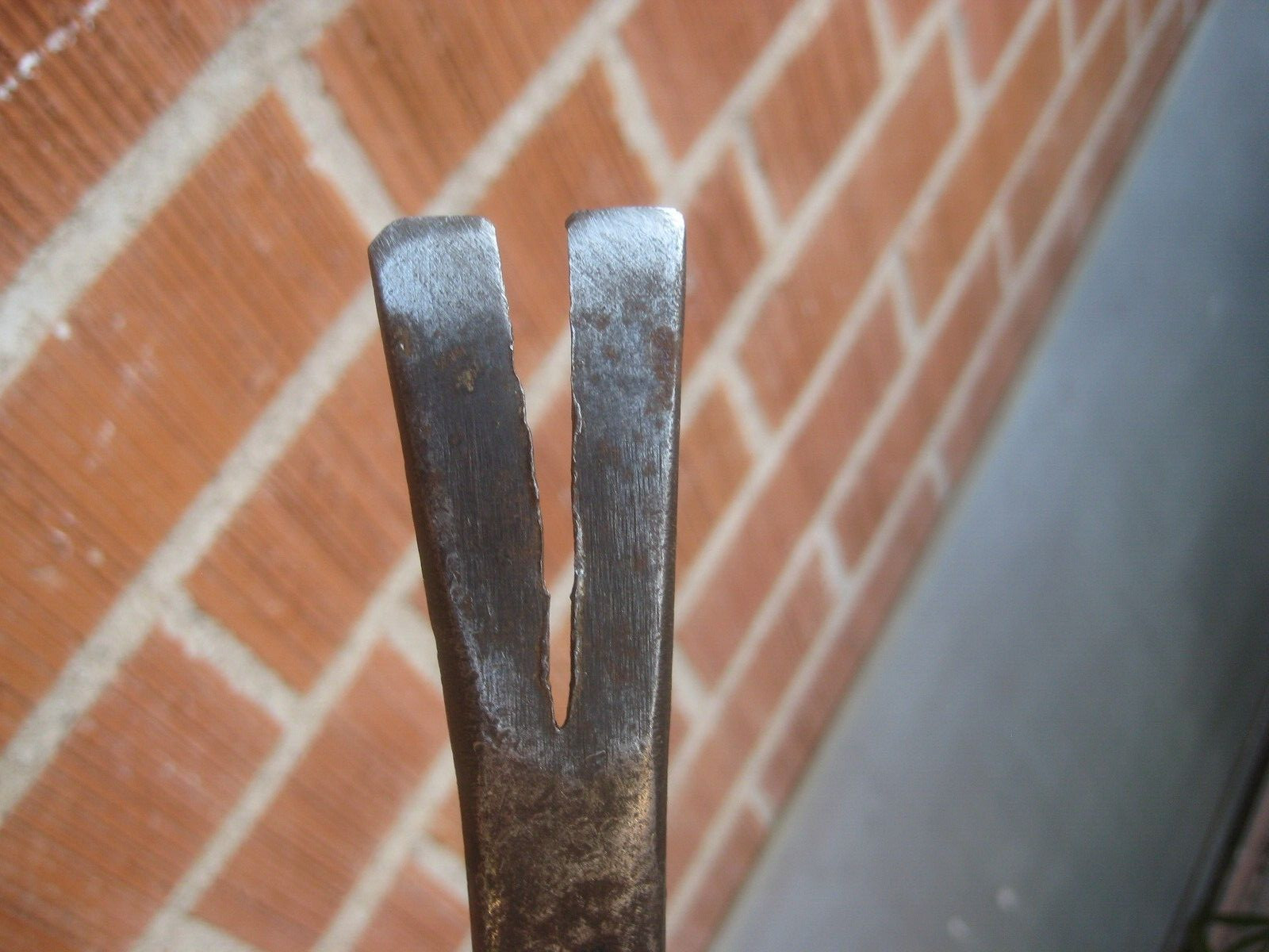 Vtg 6 oz. Head Size * BRIDGEPORT HDWE MFG CORP * Hammer Pry Bar Nail Puller USA