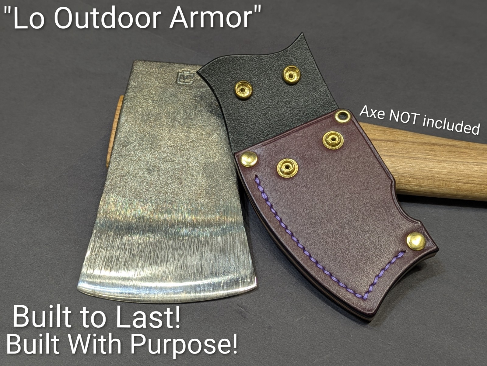 Council Tool Boys Ax Sport Utility Edit Handmade Leather Axe Mask “ONLY”Read Des