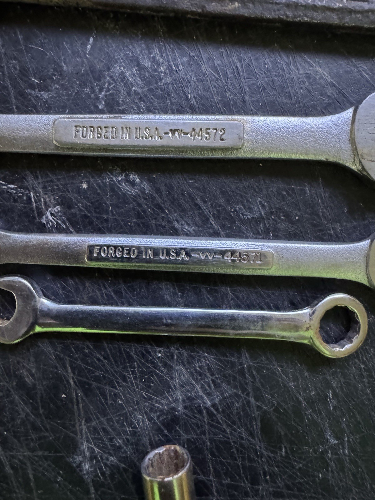 Craftsman Tool Lot Cold Punch Wrench Socket 7pcs