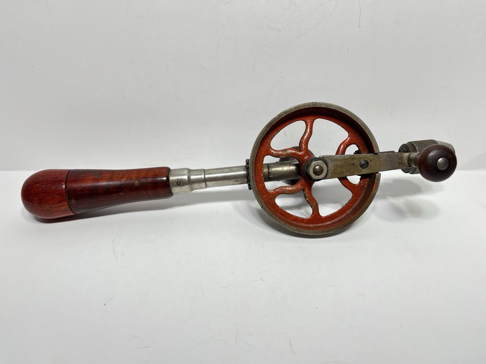 Vintage Goodell-Pratt No. 790 Eggbeater Hand Drill FREE SHIPPING