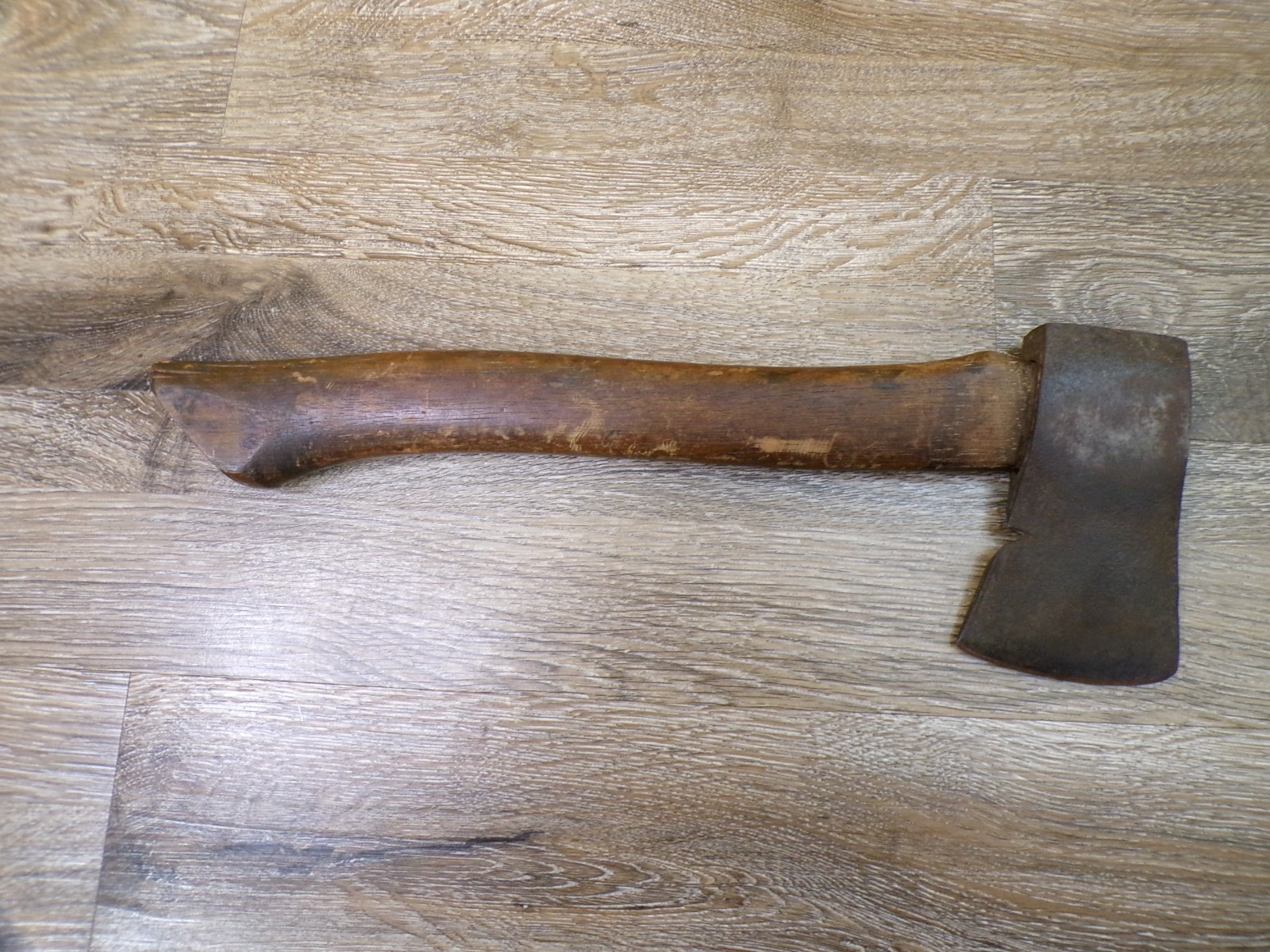 Vintage Single Bit Camp Axe Hatchet with Leather Sheath 14″ Long