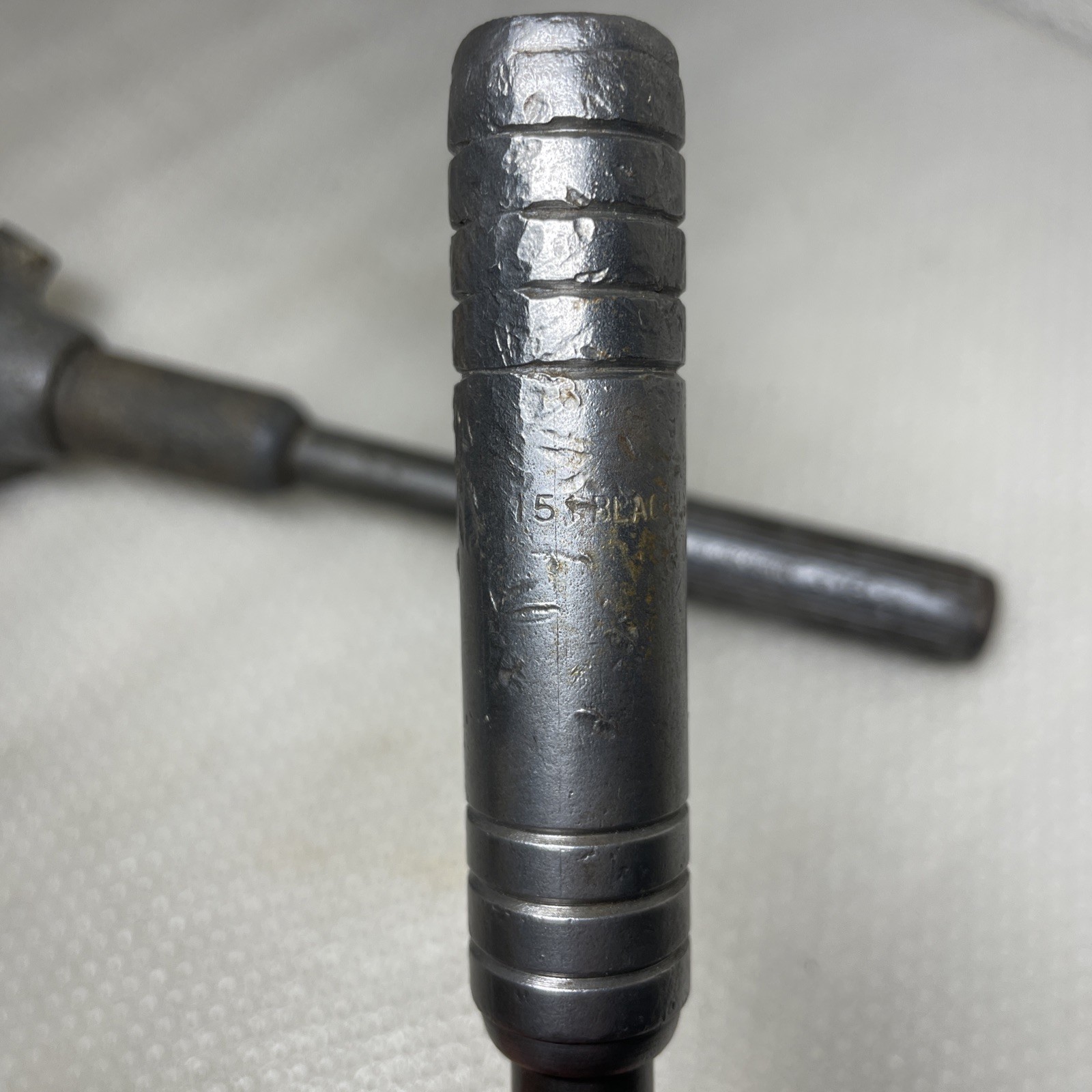Lot of 2 Vintage 1940s Blackhawk 151 Adjustable Spark Auto Wrench 4 Sided