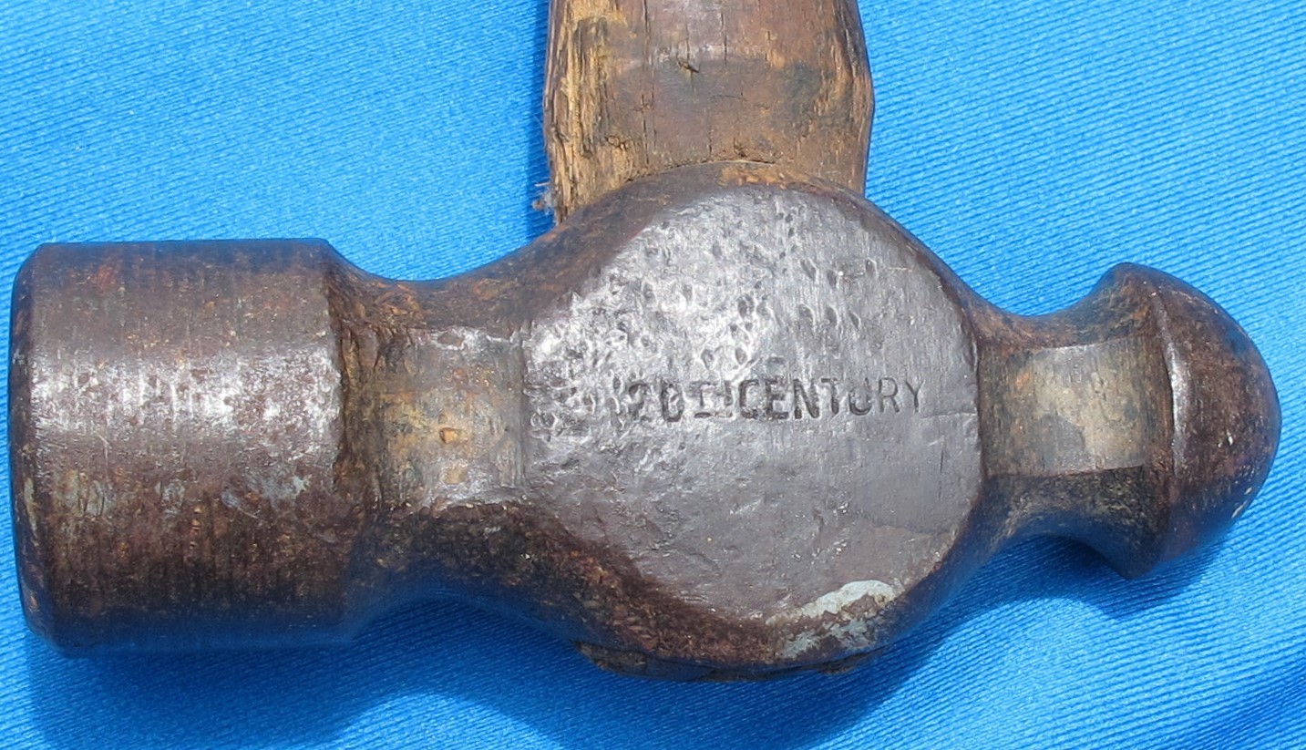 Vintage Ball Peen Hammer marked 20th Century L&N Railroad