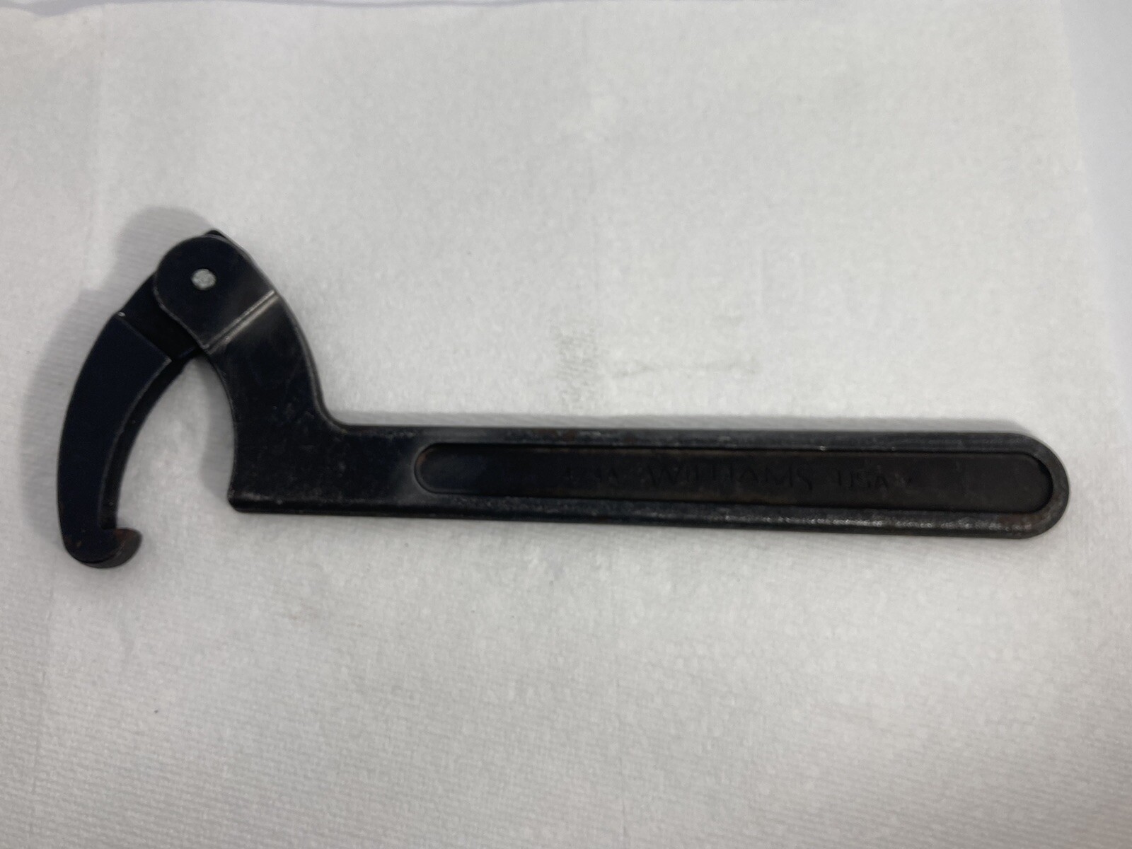 Williams 474A Hook Spanner Black Oxide Finish 4-1/2-6-1/4 Range