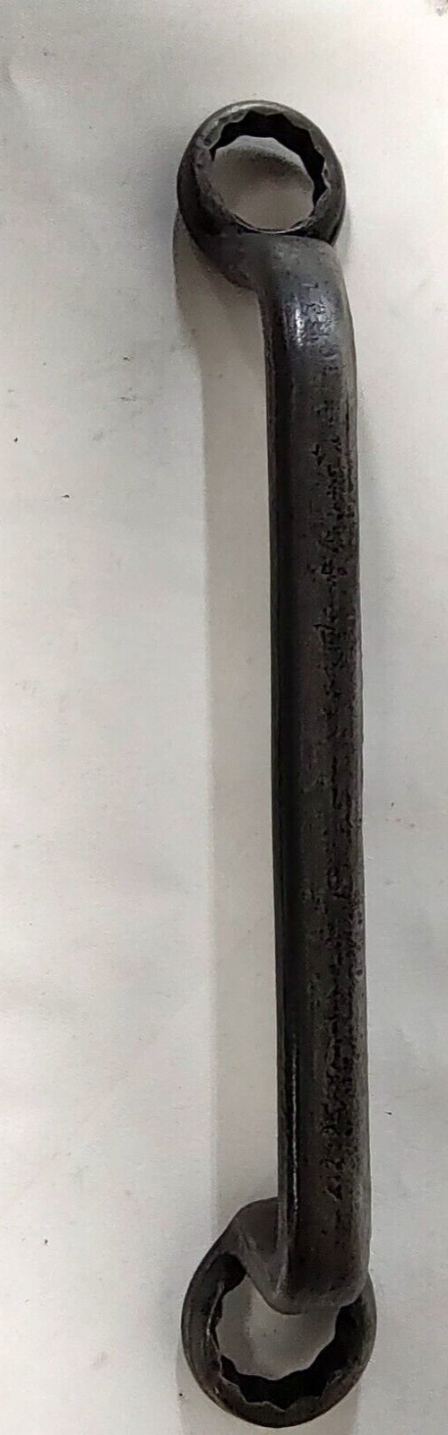 Vint. Ford USA 01A-17017B M 53 12 Point Offset Double Box Wrench 11/16″ X 13/16″