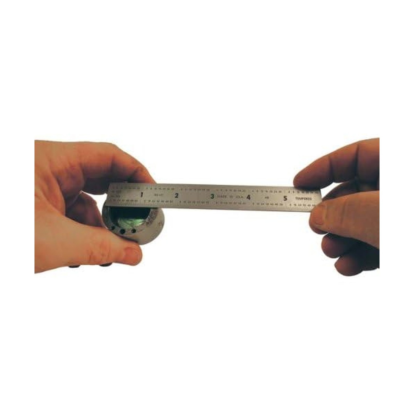 Mitutoyo 182-101, Steel Rule, 6″ (4R), (1/8, 1/16, 1/32, 1/64″)… FAST USA SHIP