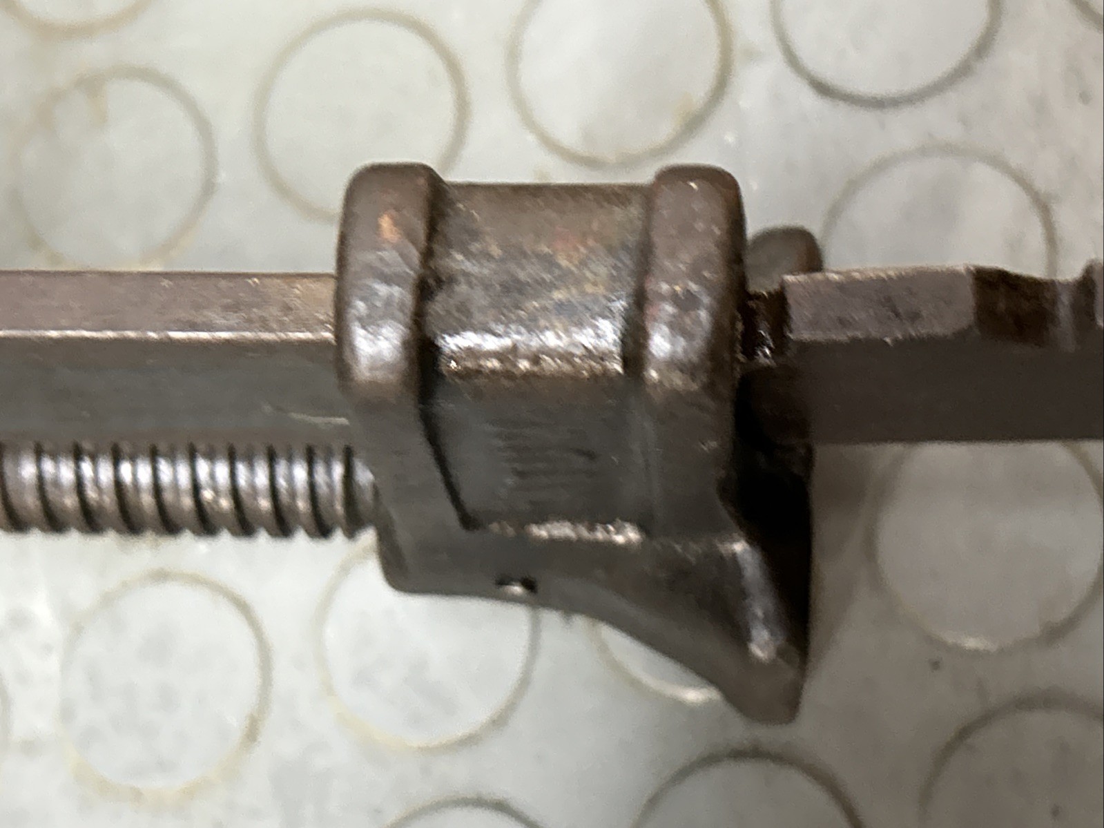 Rare Vintage Clamp!! Tatum Patented Oct. 11, 1892!!