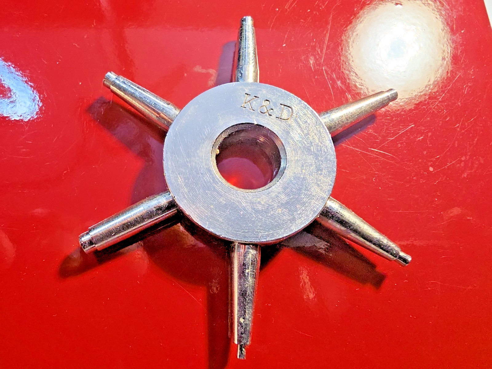 Vtg. Pendant Set Sleeve Wrench No. 44 Kendrick & Davis in Original Box USA Made!