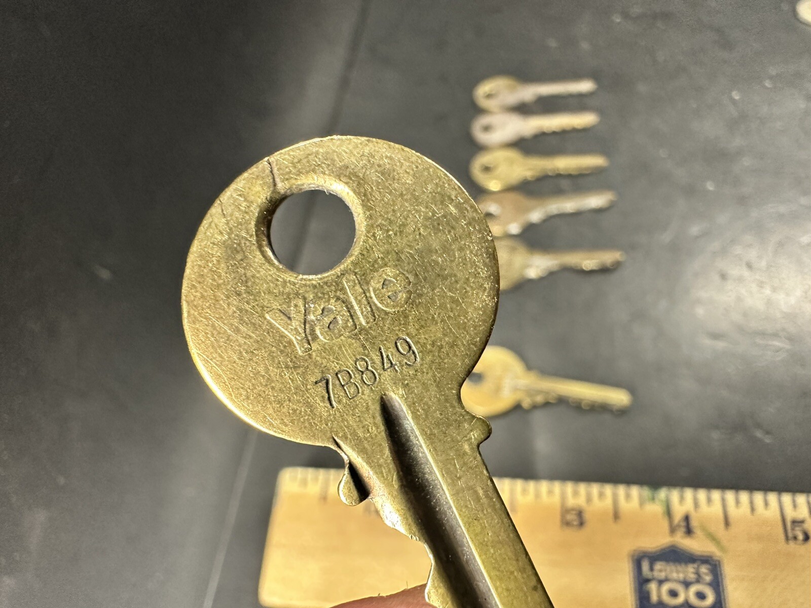 Yale Paracentric Lock Keys Lot of 7 A48668 7B849 7B919 11B625
