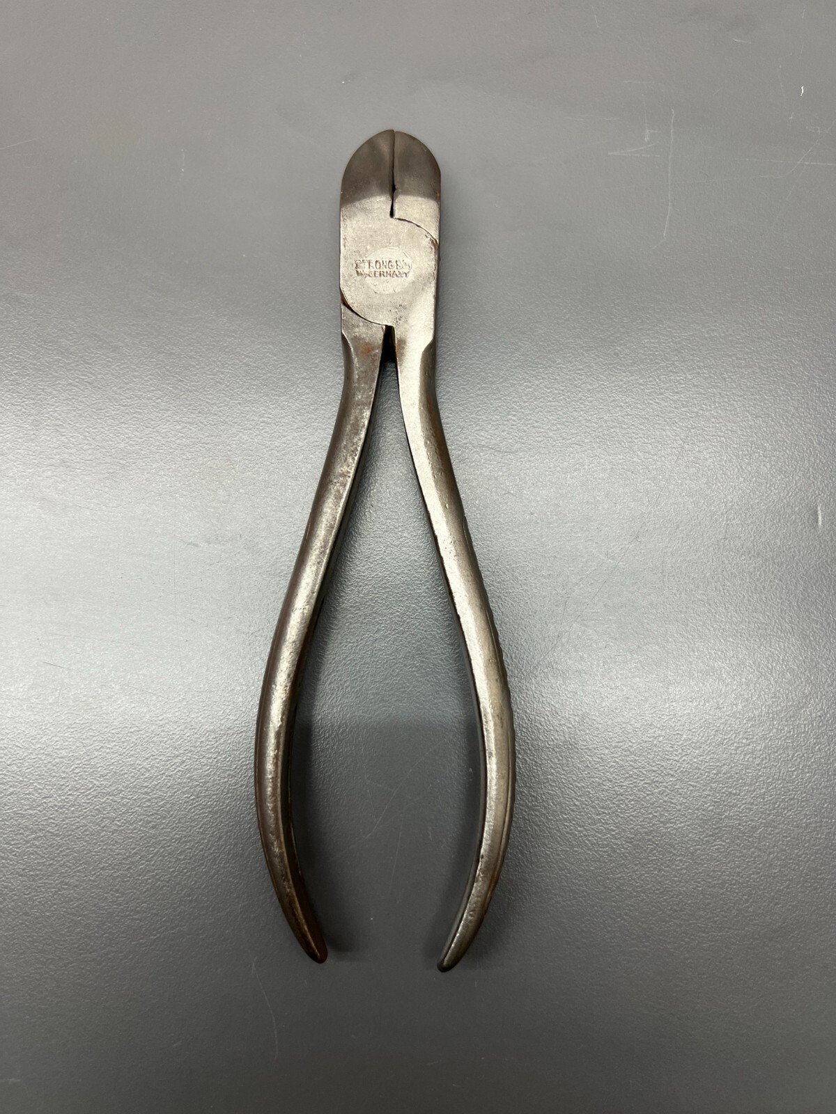 (E) VINTAGE “STRONG 87″ 6.25” DIAGONAL CUTTING PLIERS – MADE IN W. GERMANY