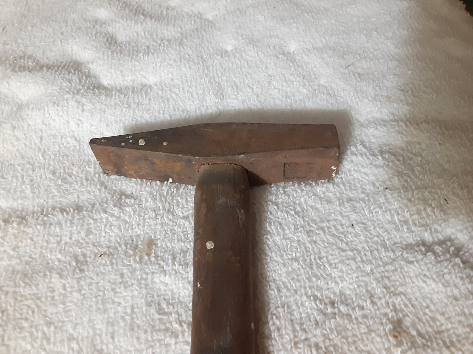 Vintage Hammer Tool with Aged Wood Handle Rustic Decor or Use “6KB 160″, 10” L