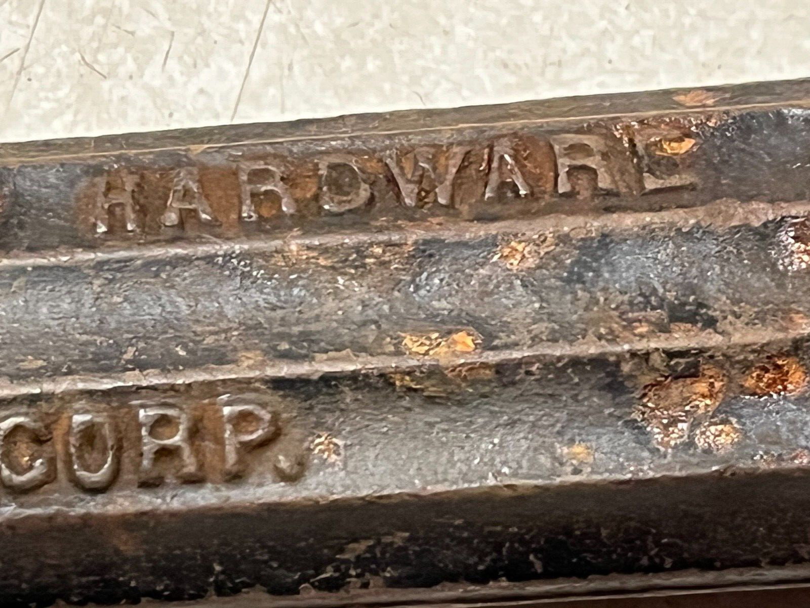 Vintage Bridgeport Hardware MFG. CORP. No. 56 SUREGRIP Slide Hammer Nail Puller