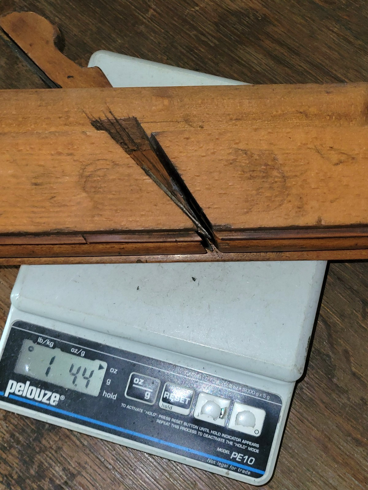 Vintage A & E Baldwin New York profile Molding Plane 1800s Wood Plane