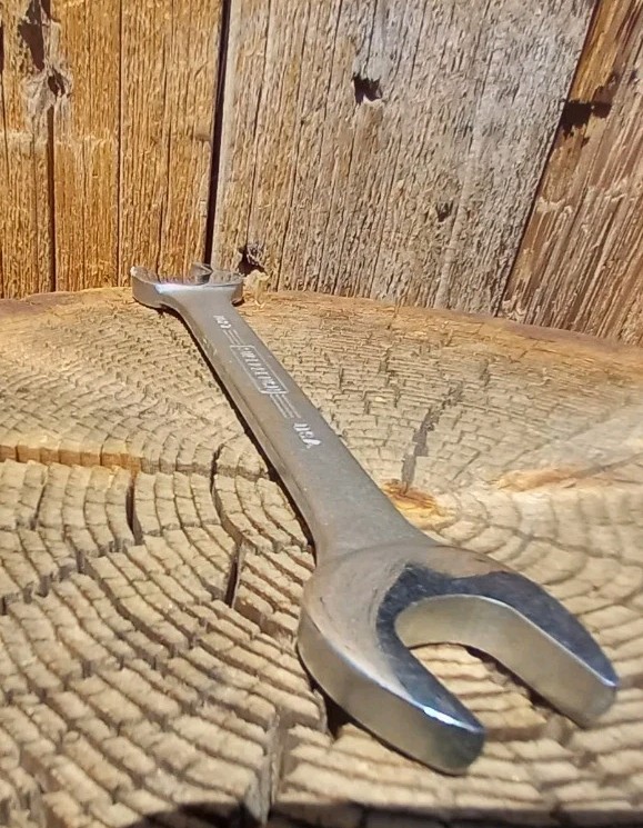 Vintage Williams Superwrench #1027–11/16 x 19/32 Open End Wrench USA