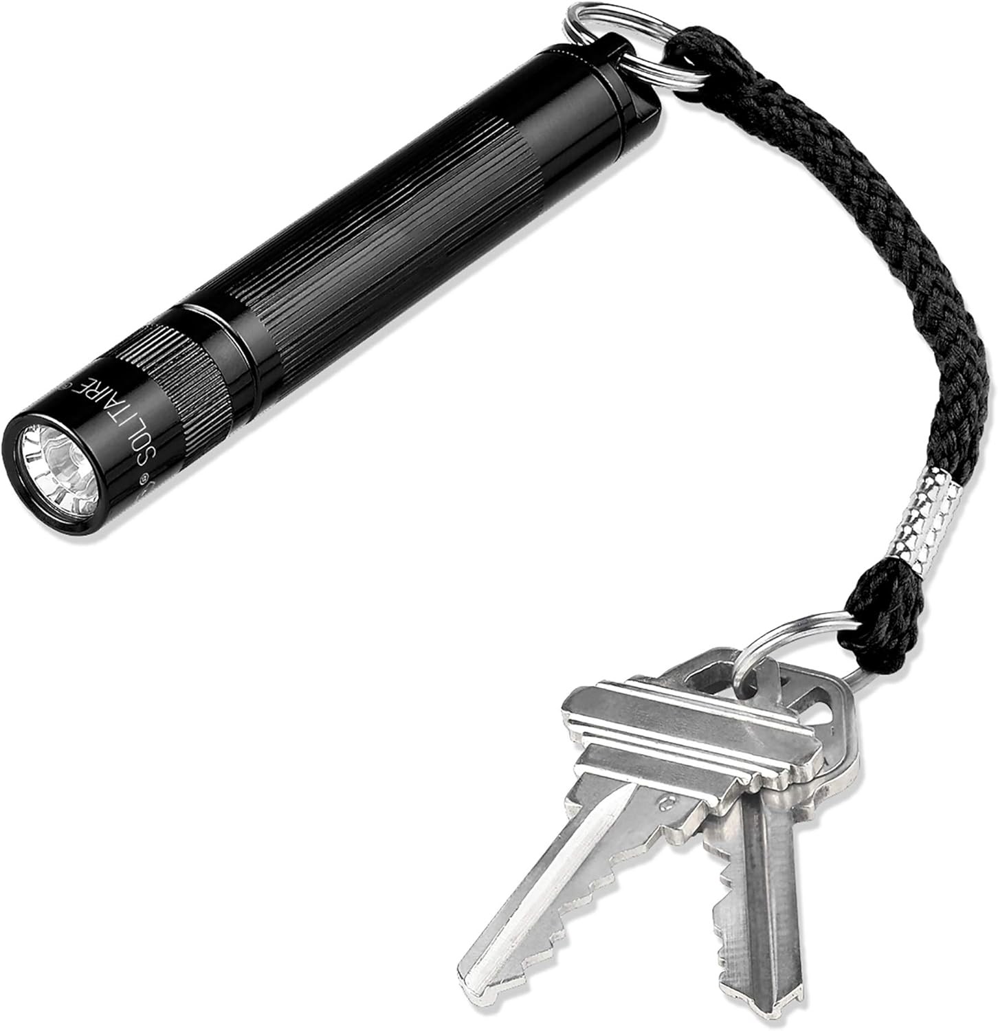 Maglite Solitaire Incandescent 1-Cell AAA Flashlight in One Size, Black