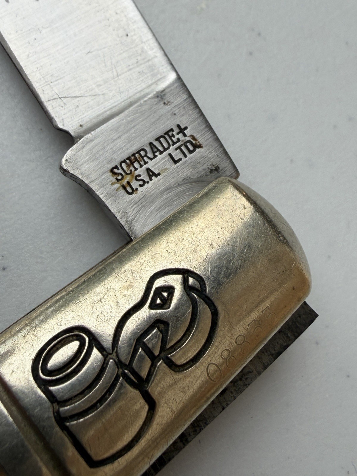 Mac Tools 47th Anniversary Schrade Knife Made In USA 1938-1985 Limited Edition.
