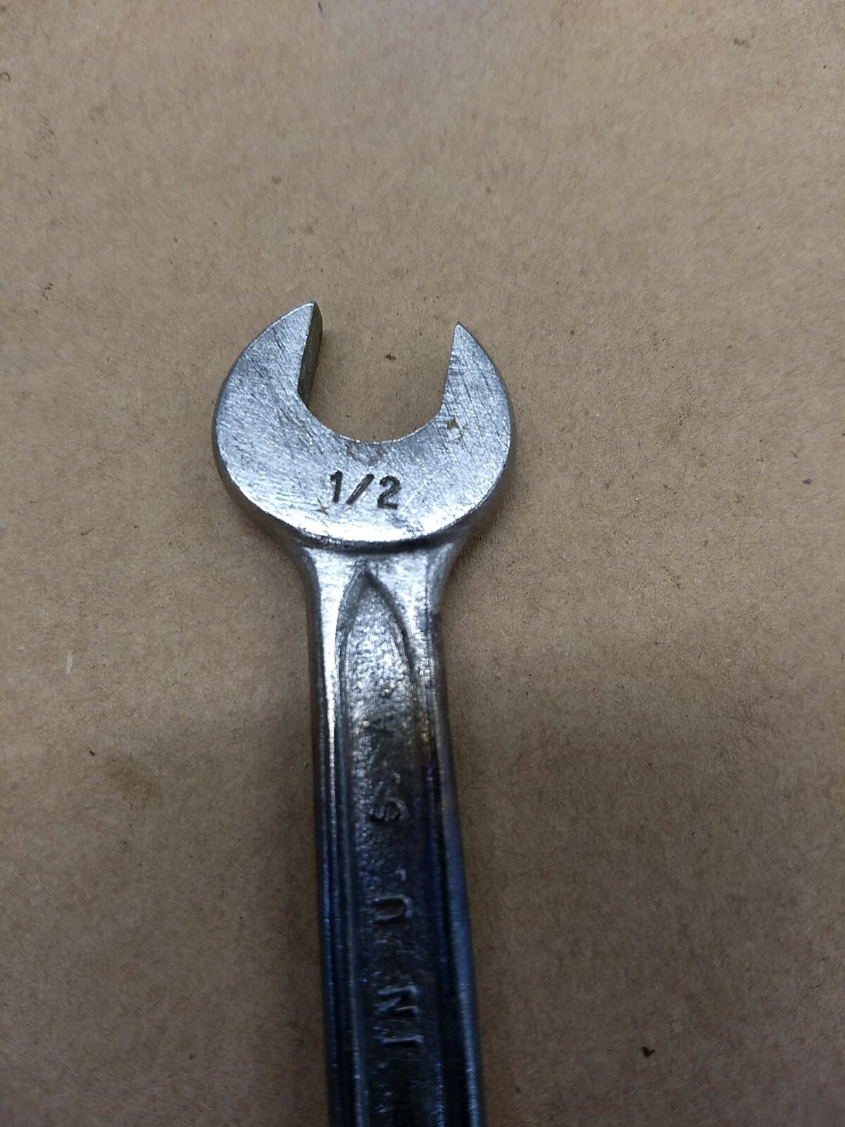 Indestro USA 0725B 1/2″ X 9/16″ Open End Wrench Select Steel
