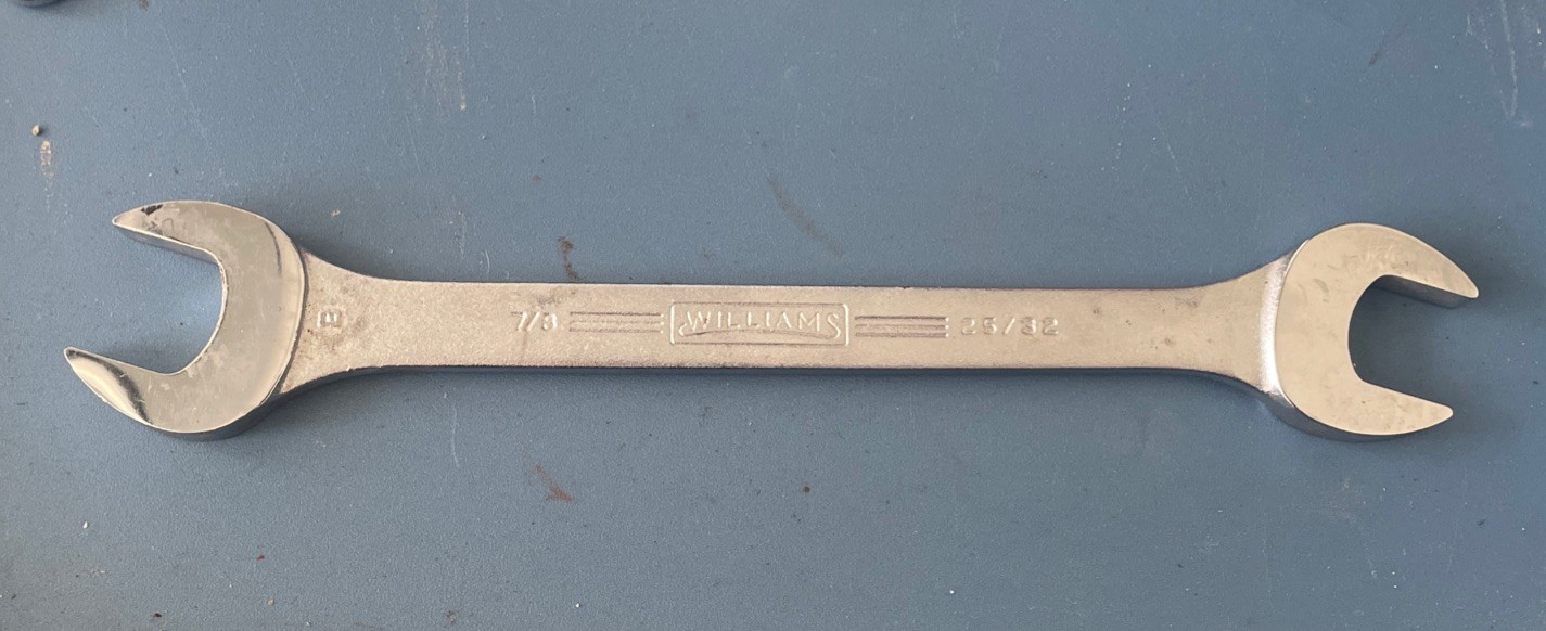 Williams Tools USA SUPERRENCH No. 1031 – Open End 25/32″ & 7/8″ – USA Nice