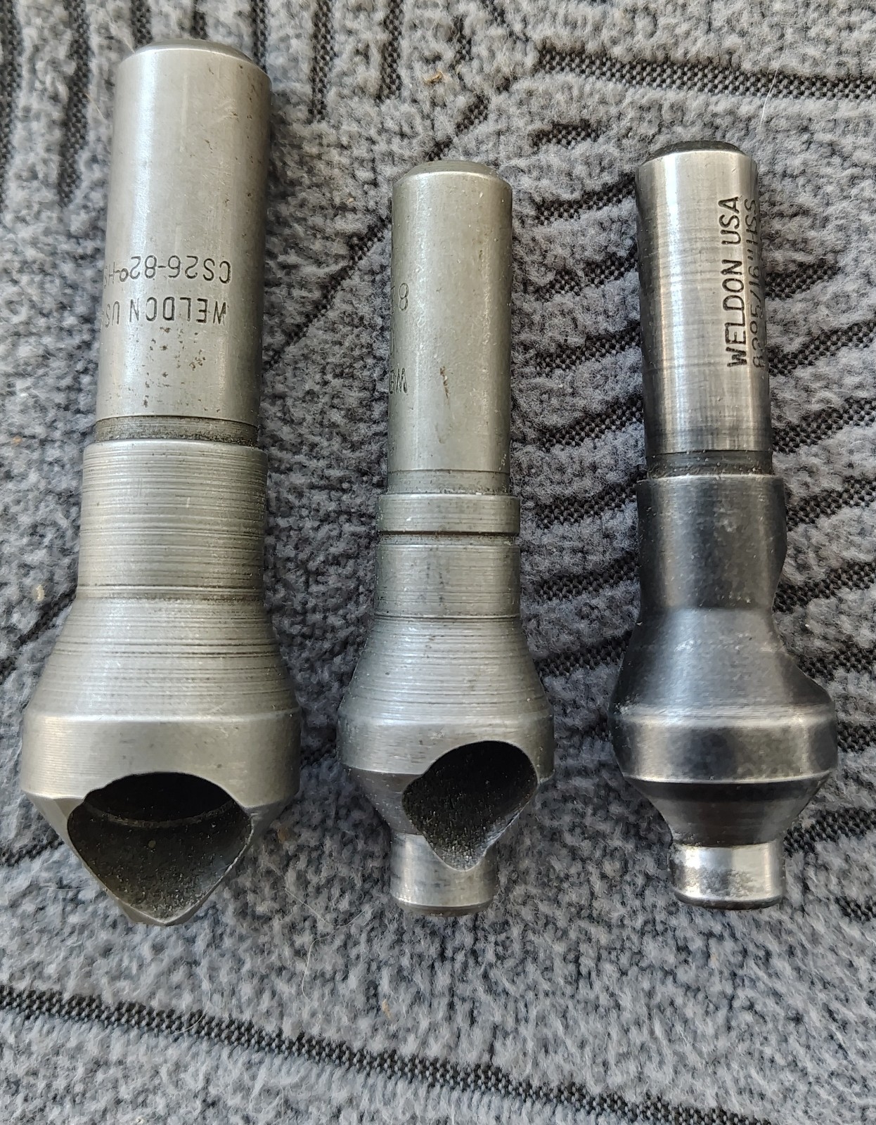 🗽82 DEGREE CHAMFER TOOLS SET OF 3 PCS MACHINIST/TOOLMAKER