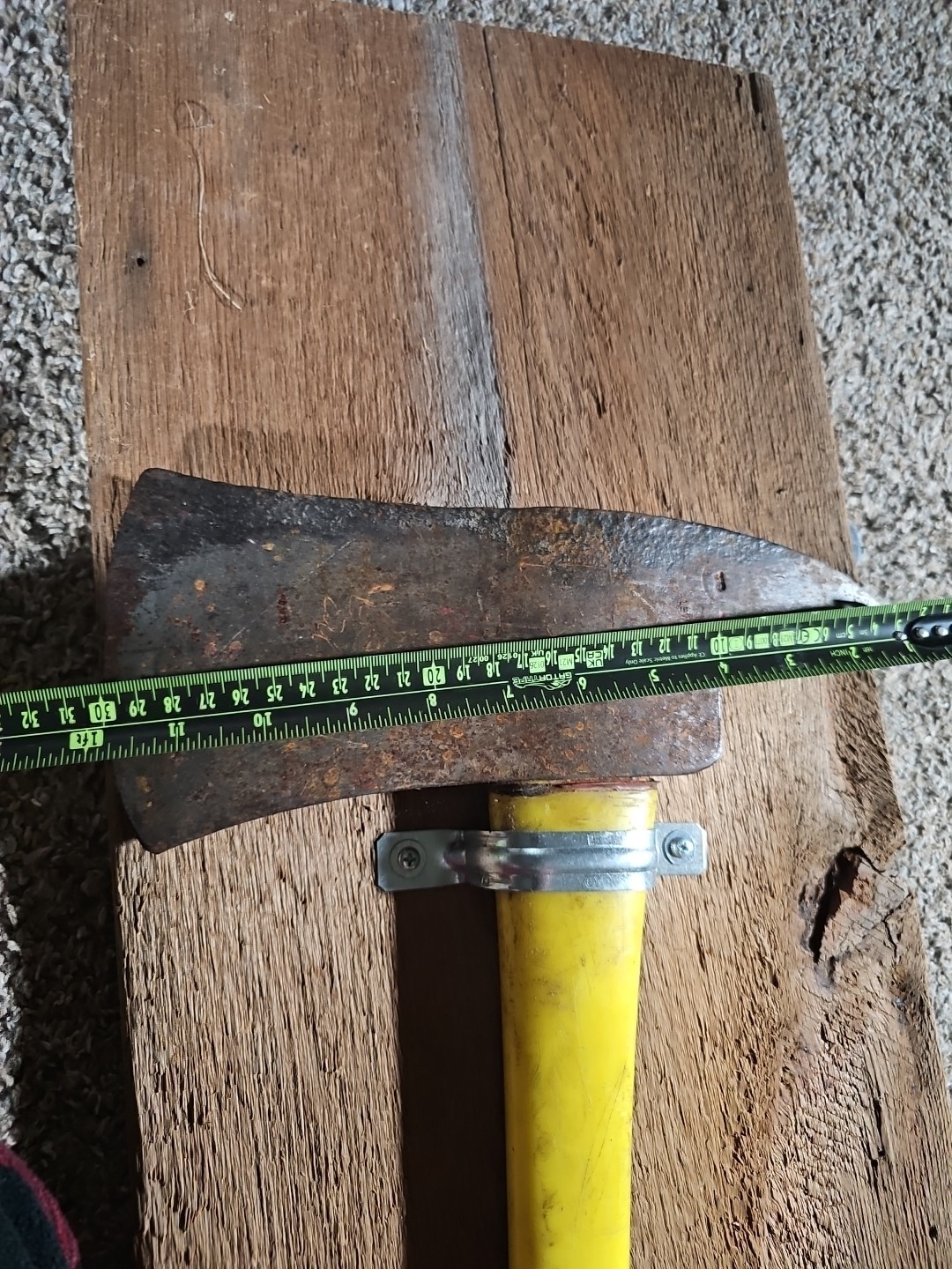 Council Tool Pick Head Firefighting Axe Fiberglass Handle