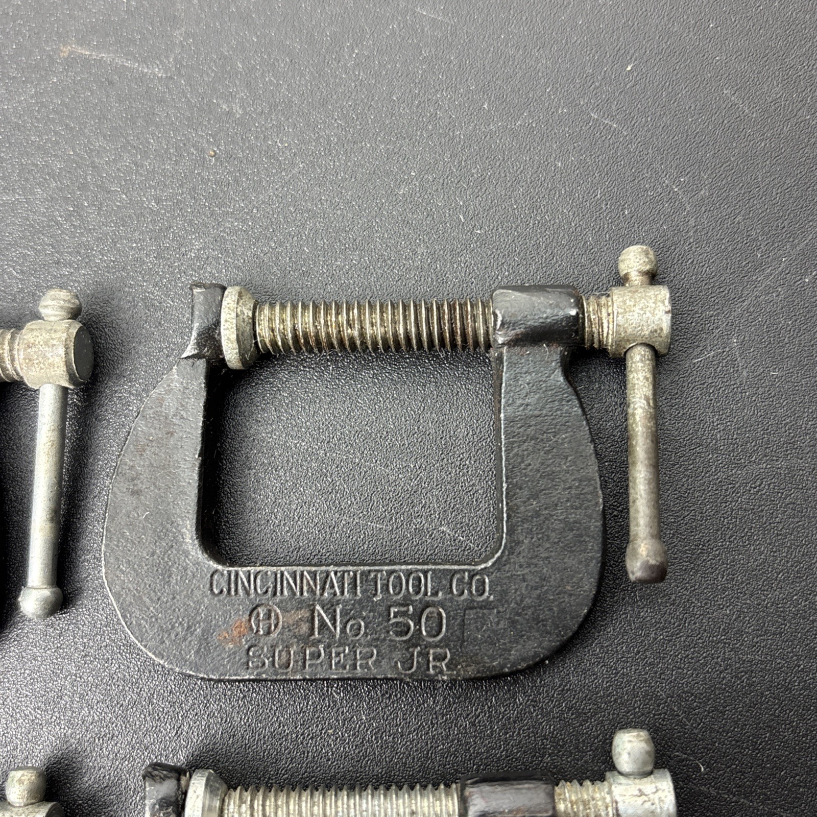 Vintage Lot of 4 Cincinnati Tool Co. No. 50 Super JR Clamp