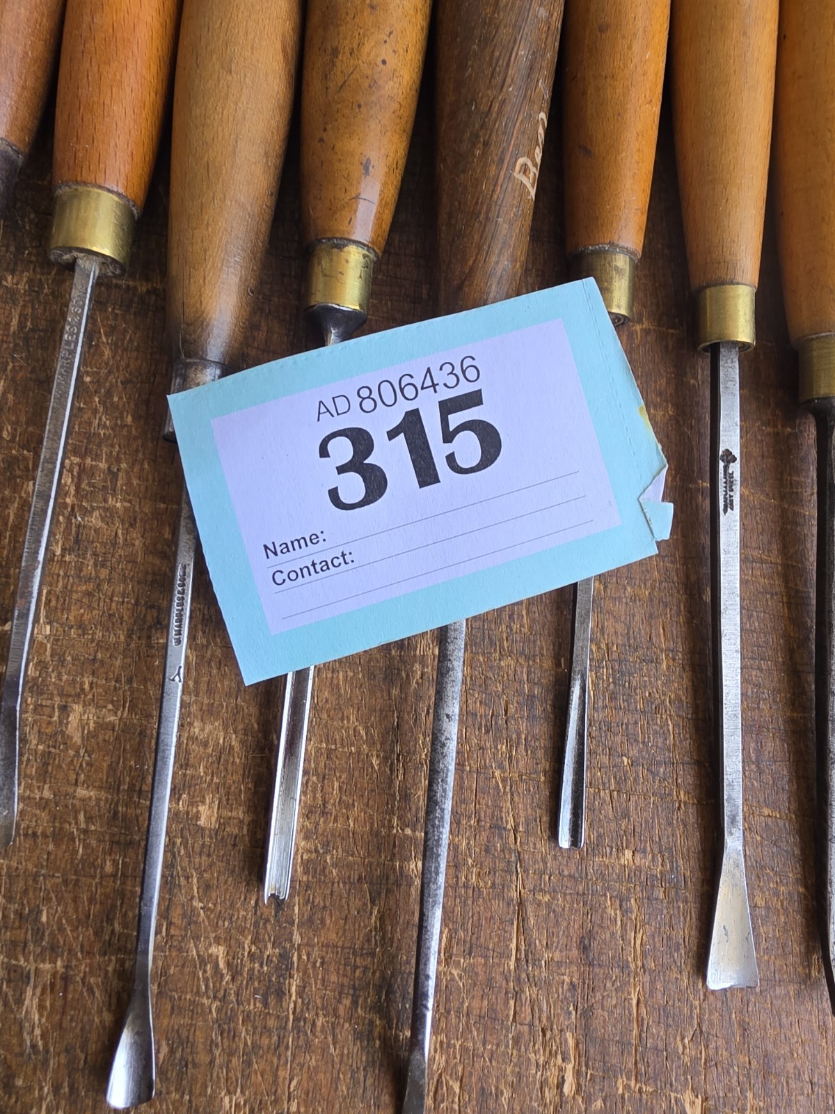 17 x Marples Carving Chisels And Gouges Wood Carving Ben Harms Collection