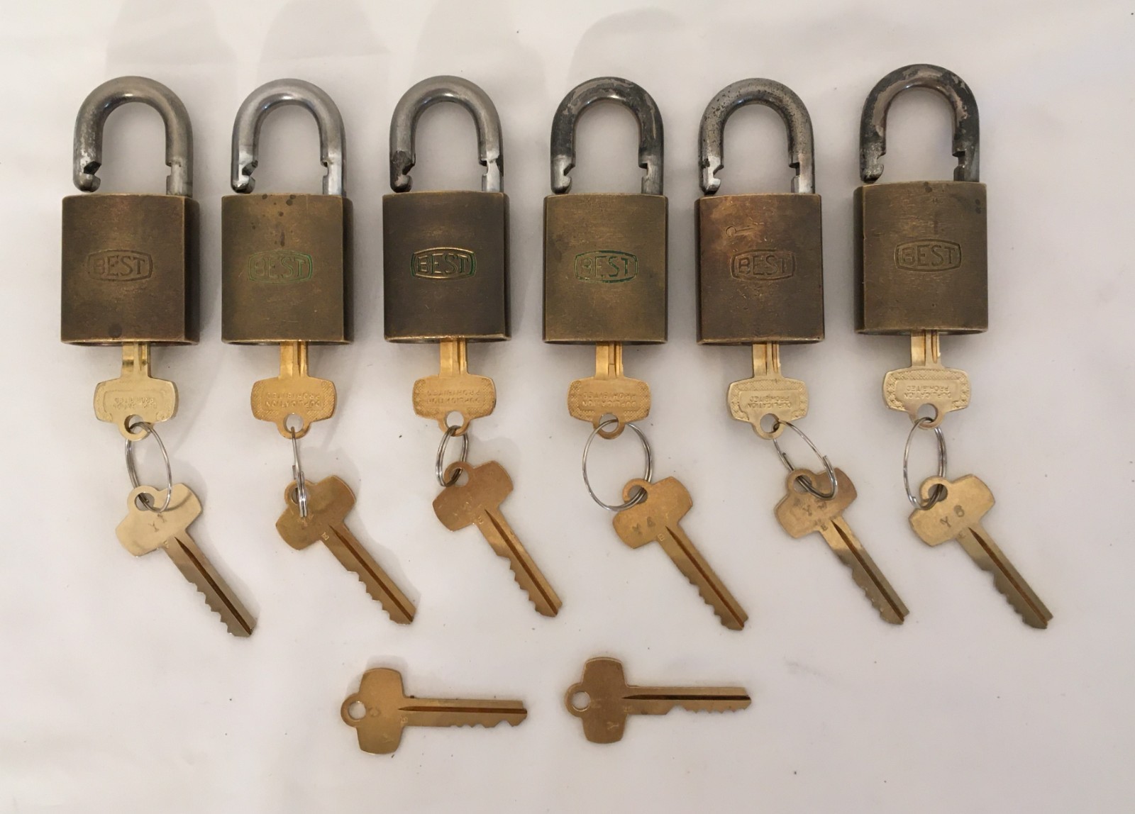 6 Best Padlock Keyed Different with Master and Control Key