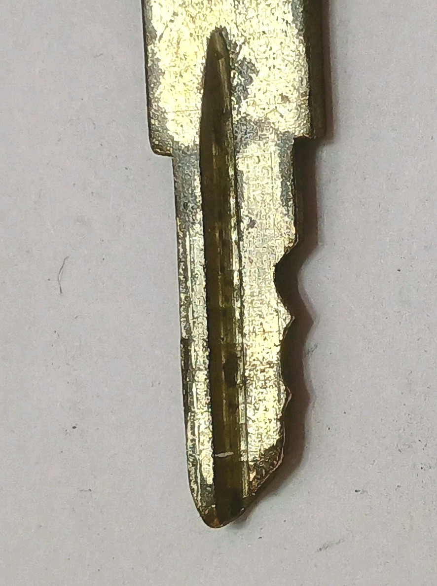 Vtg Basco Electrolock Key # C1575 Anderson, Indiana USA Delco Remy Incl Free S&H