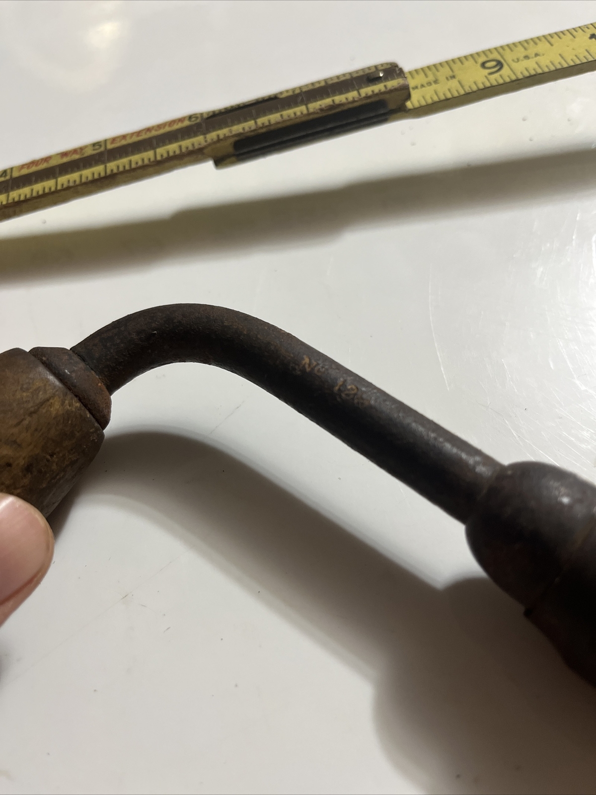 Vintage John S. Fray & Co. Brace Drill H149 14″ Sweep USA
