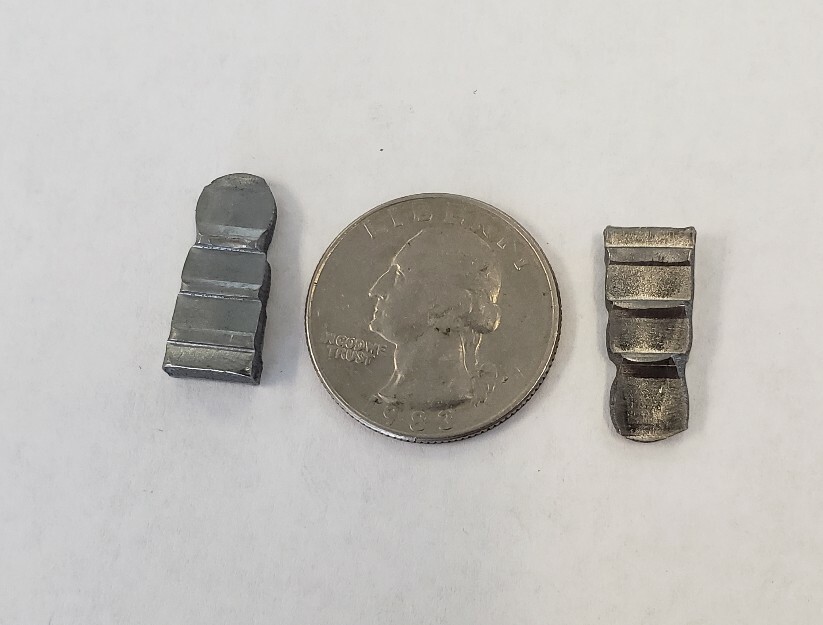 36 small flat wedges for hammers, hatchets, and tack hammers 3 sizes