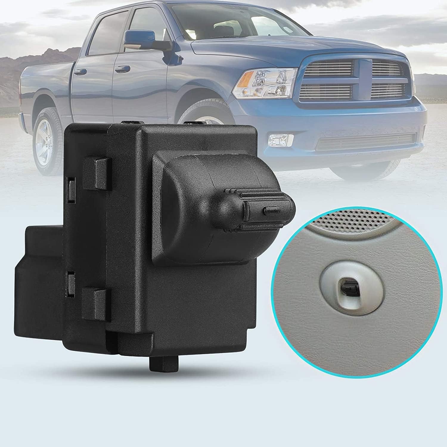 Passenger 56007695AC Power Window Switch for 2002-2009 Dodge Ram | Compatible…