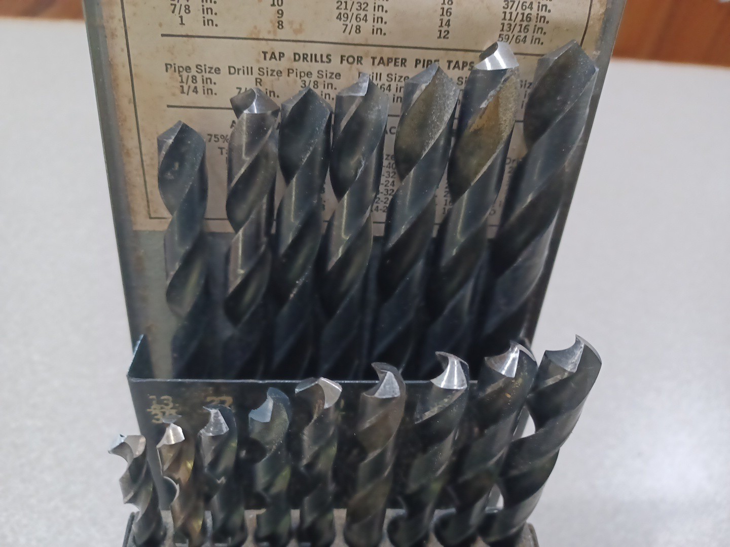 Vintage Craftsman Automatic Drill Index Bit Box with bits + bonus box and bits!!