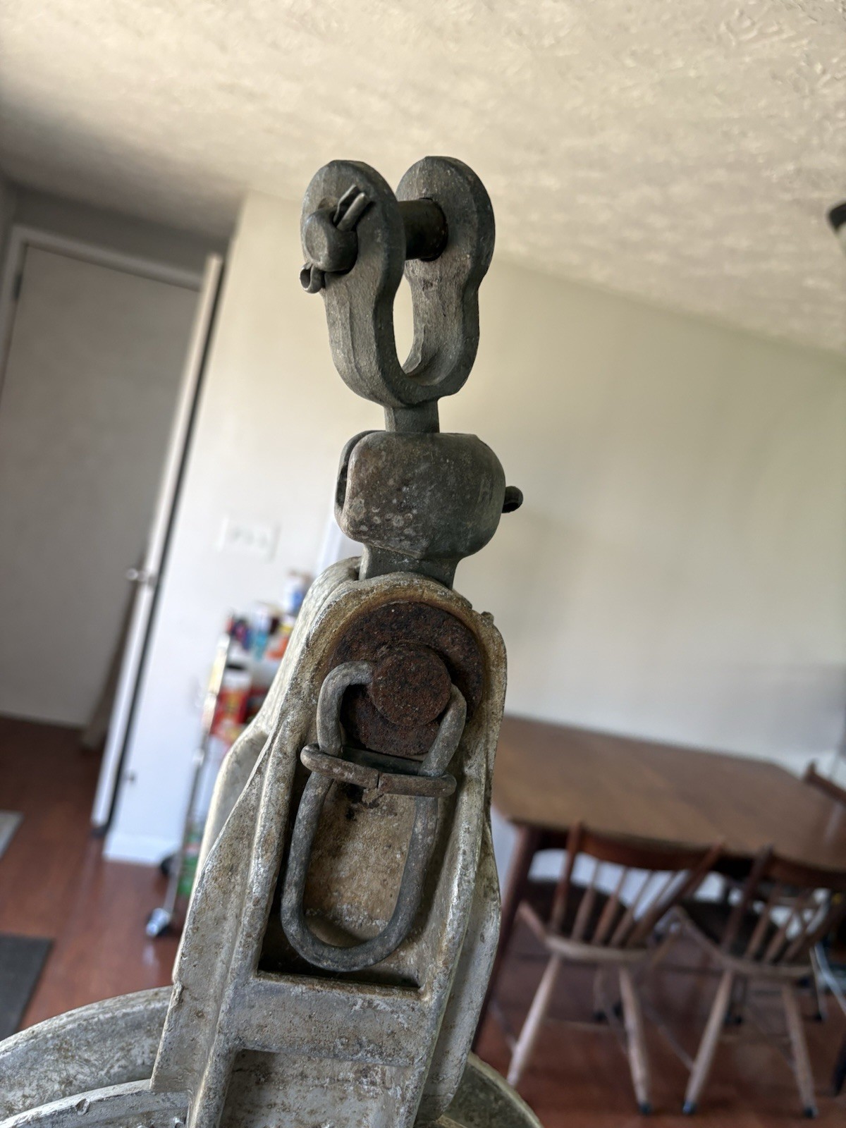 Vintage 12” Aluminum Transmission Block Wire Puller-SHERMAN & REILLY INC-Tenn!