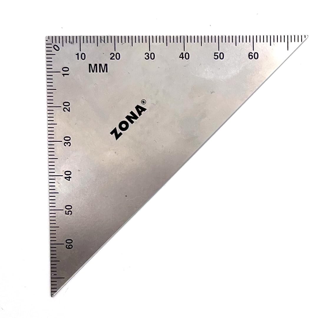 Zona – 37-433 Triangle, Stainless Steel, 3-Inch Grey