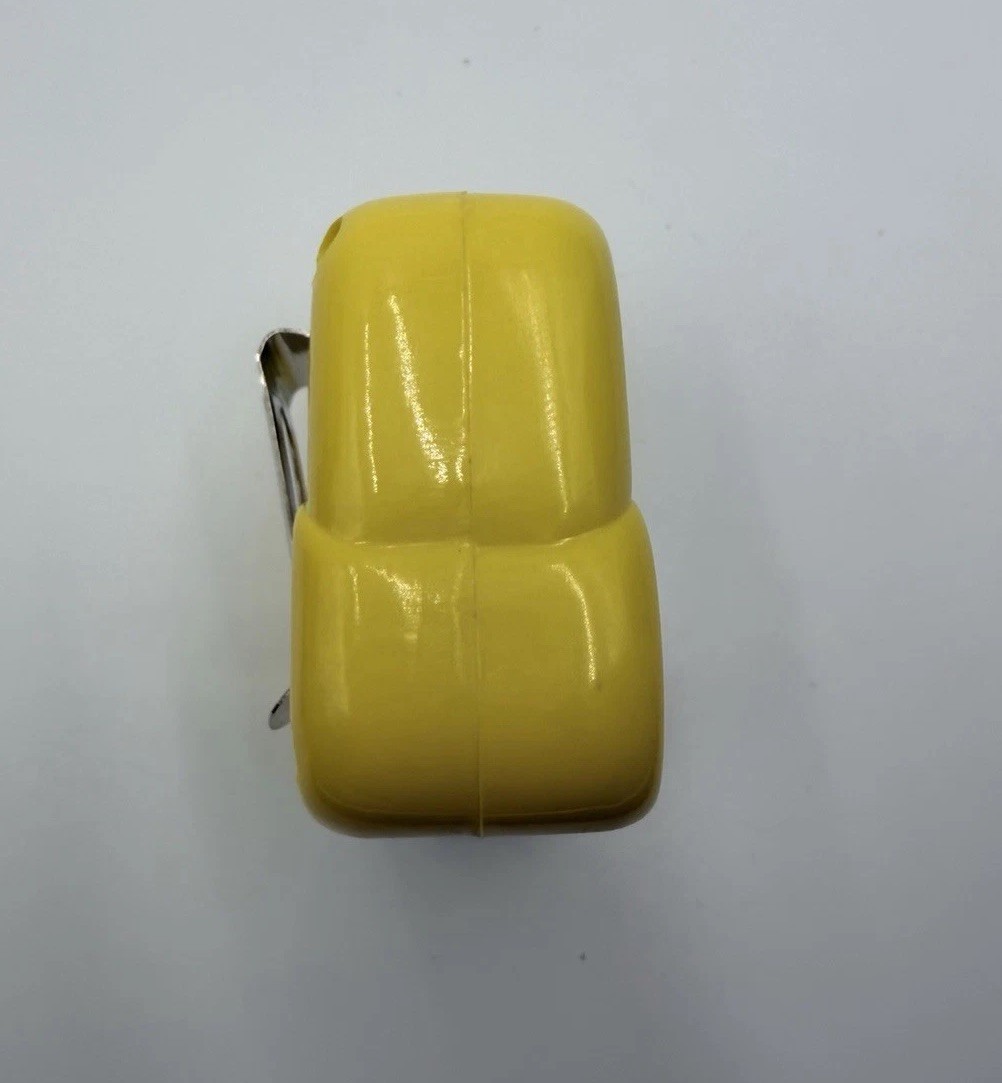 Vintage Serta Measuring Tape Yellow 10 Ft Lock Belt Pocket Clip New in Box