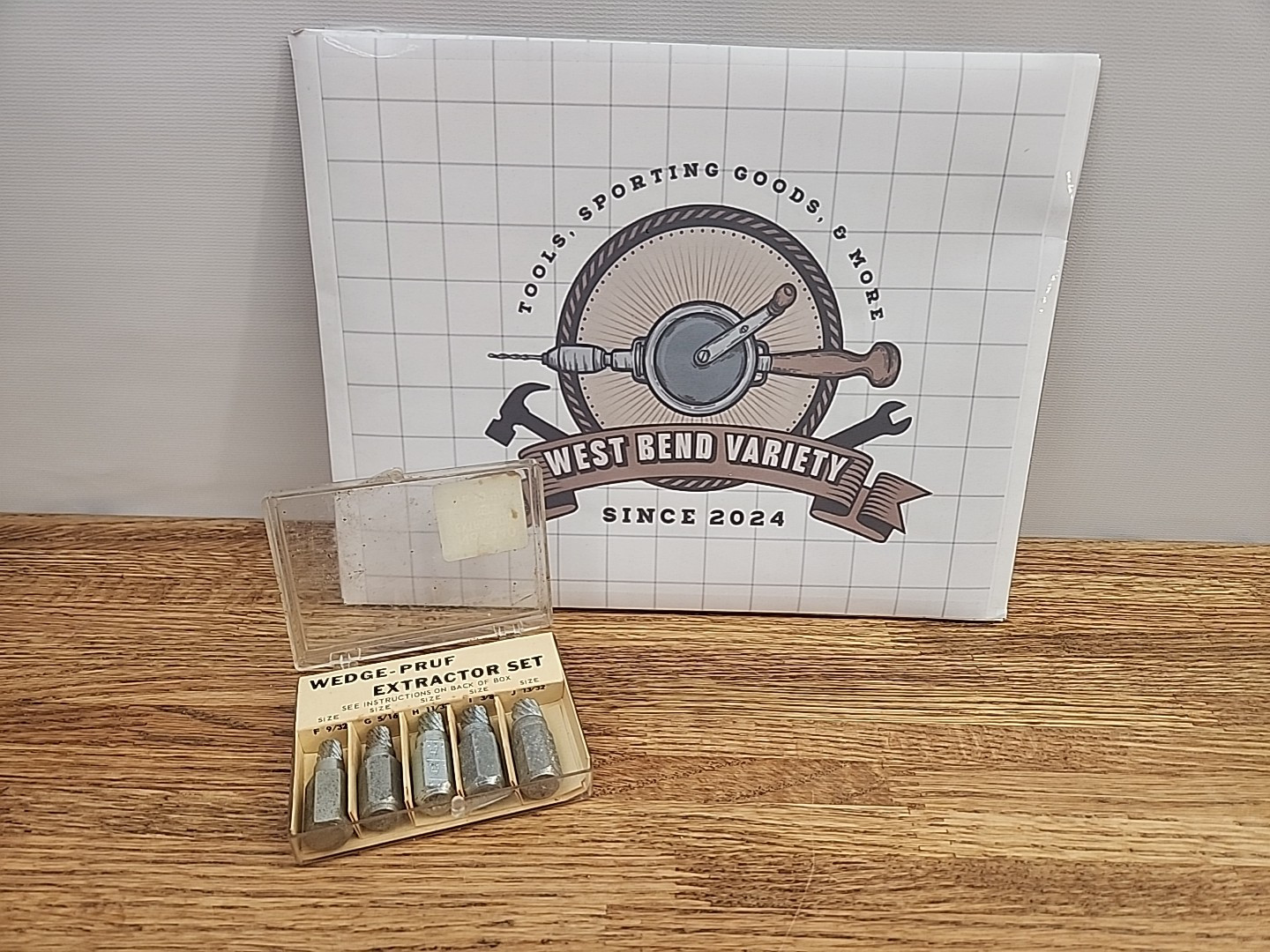 VintageCAL-VAN Wedge-Pruf Extractor Set #440 – For bolt Sizes 9/16″-13/16