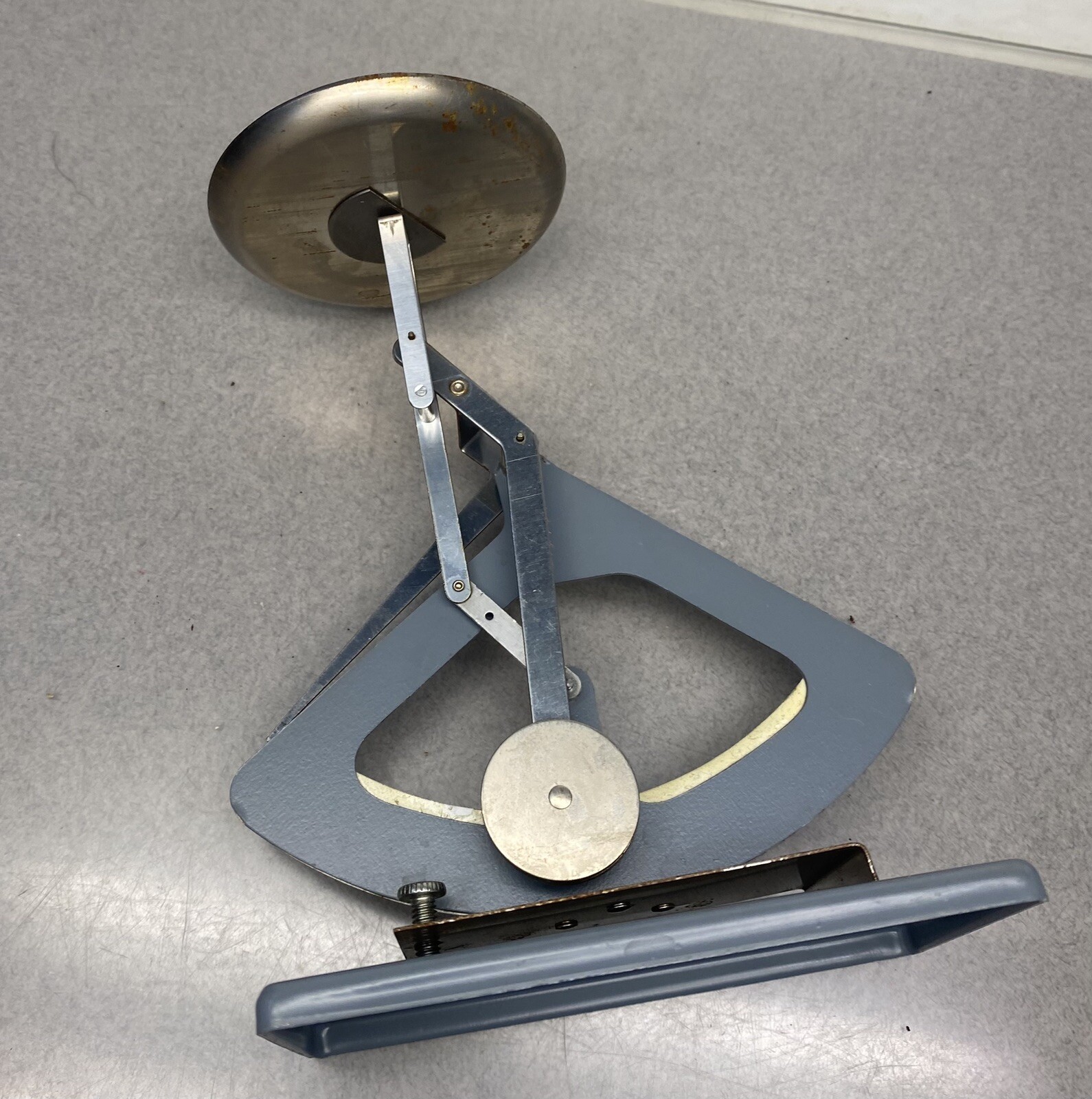 Vintage Hamilton Desk Scale 50 Grams Metal Mechanical
