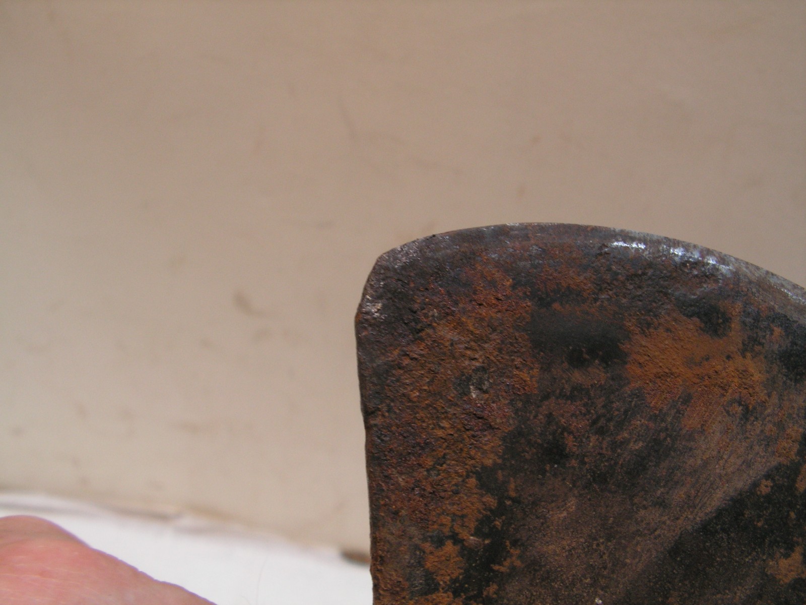 Vintage Double Bit Axe Head 3 Lb. 5 Oz+. 9 5/8″ across 1/4″ rise & 1 1/2″ drop