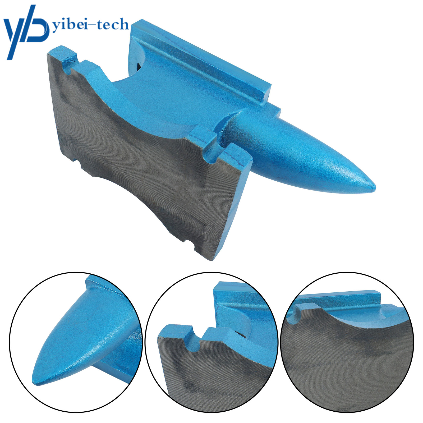 110Lbs Single Horn Anvil Cast Steel Anvil Blacksmith for Sale Forge Steel Tools