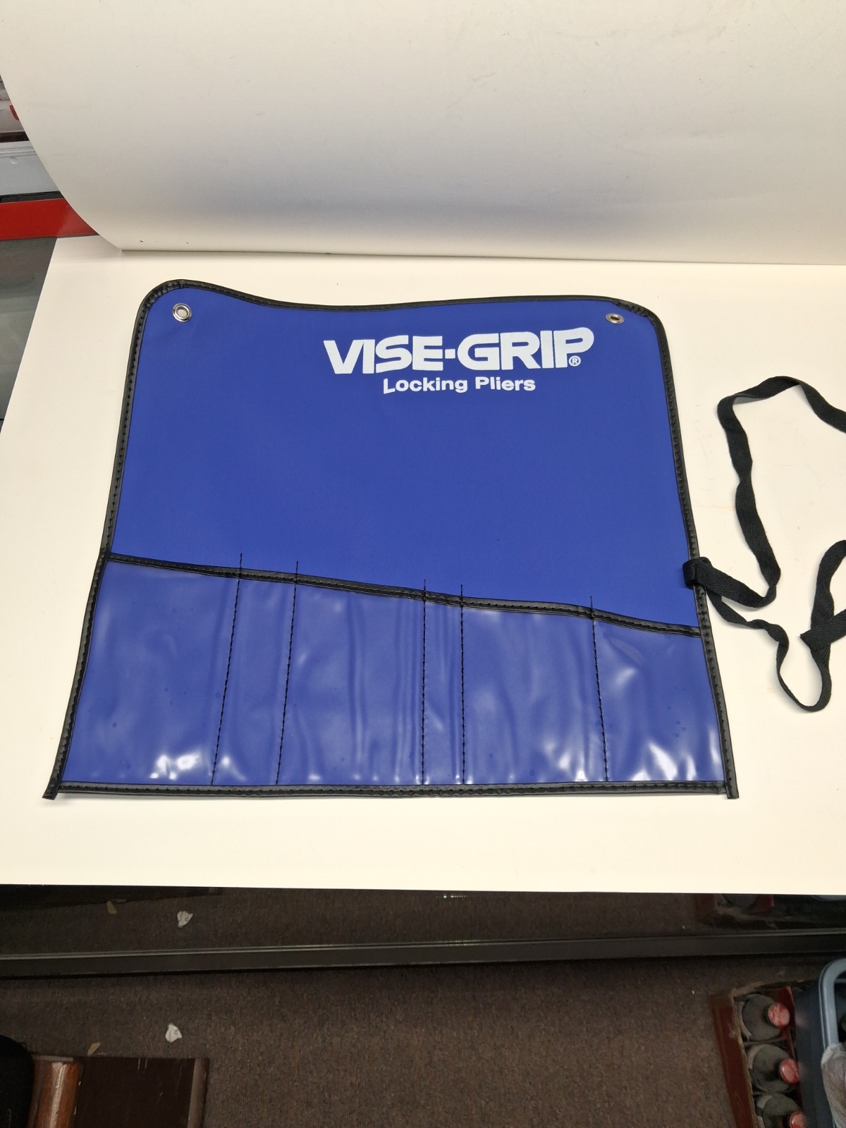 Vintage Vise-Grip Woven 6-Pocket Tool Roll Pouch Lot of 10