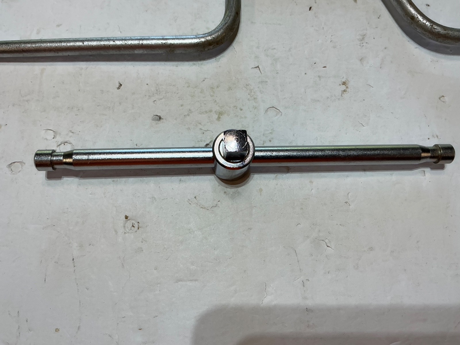 Vtg Thorsen 3/8 speed handle & 12″ extension, 1/2 sliding T breaker bar USA $25